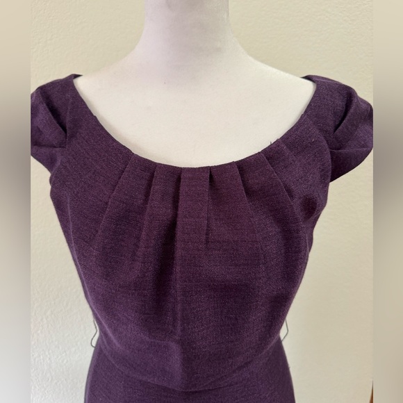 Antonio Milano women’s dress size 2 gorgeous purple fully lined zipped back - Picture 4 of 6